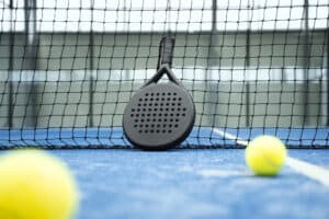 Padel ball field low angle - The Padel Emporium