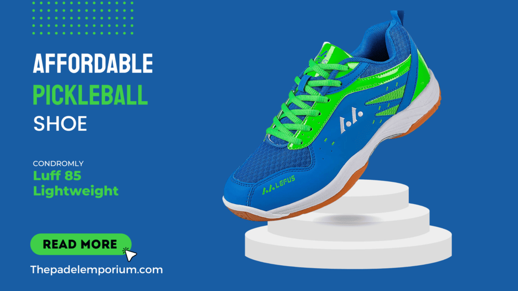 Condromly Women's Men's Luff 85 Lightweight Cushioning Pickleball Court Shoes