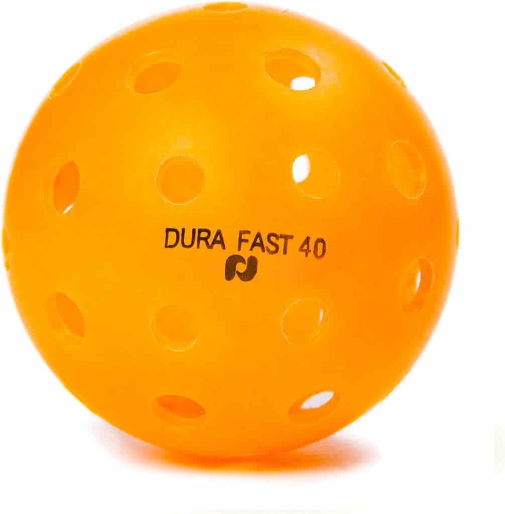 Dura Fast 40 Pickleballs Orange