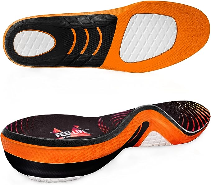 FeelLife Plantar Fasciitis Relief Shoe Insoles