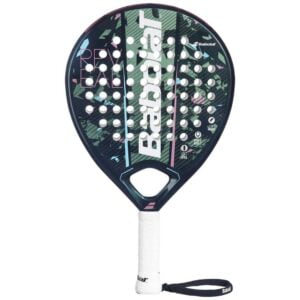 Babolat Reveal Padel Racket Black Front Face