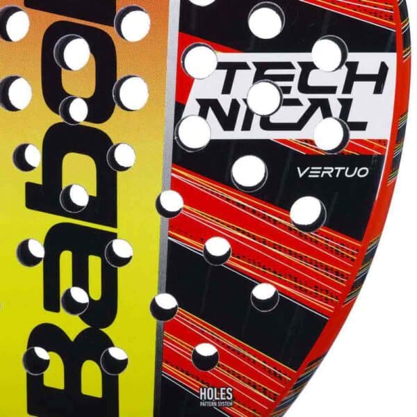 Babolat Technical Vertuo Padel Racket Golden 355 gr Surface Hole Zoom