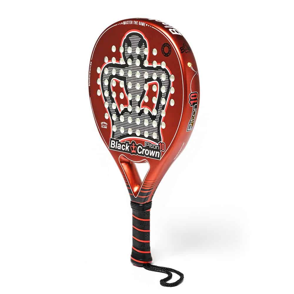 Black Crown Piton 10 Padel Racket 3/4 Front