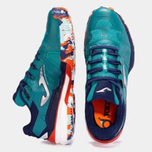 Joma T.Slam Clay Padel Shoes Petroleum Top View
