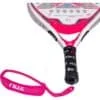 NOX Equation Lady WPT Advanced Series Woman Padel Racket Handle with Pink Strap
