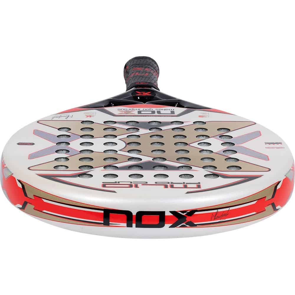 Nox Ml10 Pro Cup Luxury Series Padel Racket Top Profile