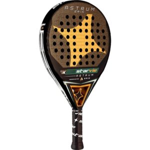 Star Vie Astrum Eris Black Master Edition Padel Racket 3/4 Front Left
