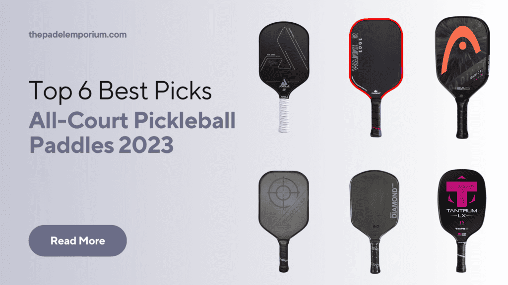 Best All-Court Pickleball Paddles 2023: Top 6 Best Picks