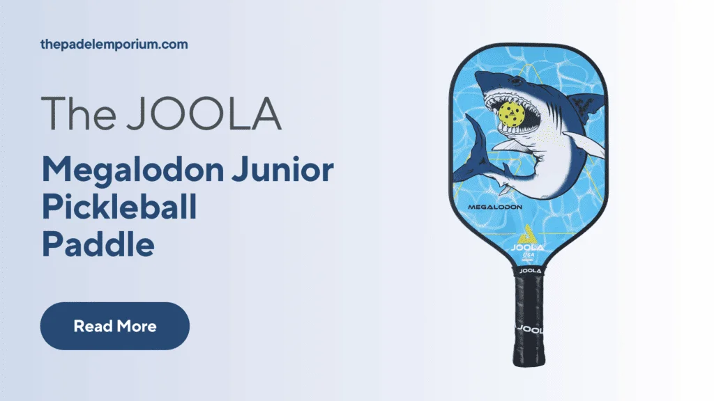 Best pickleball paddle for kids: JOOLA Megalodon Junior Pickleball Paddle